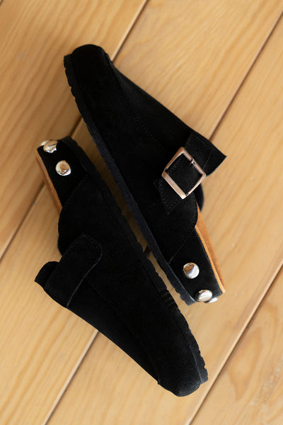 COLUMBA NOVA PIEL GAMUZA NEGRO