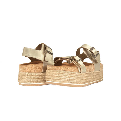 LUCERO SÚPER WEDGE SINTÉTICO ORO