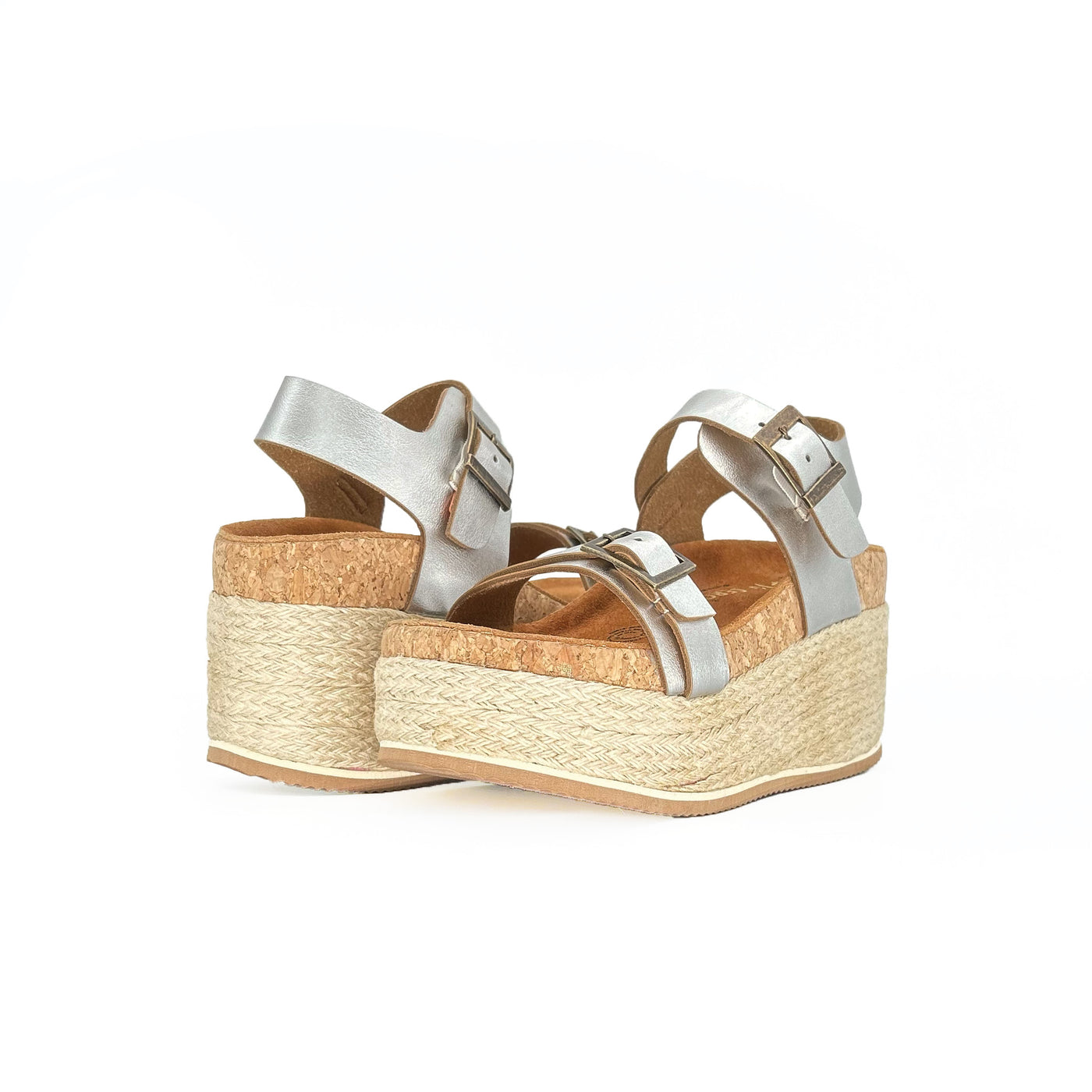 LUCERO SÚPER TACÓN SINTÉTICO PLATA