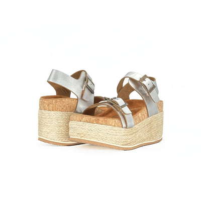 LUCERO SÚPER TACÓN SINTÉTICO PLATA